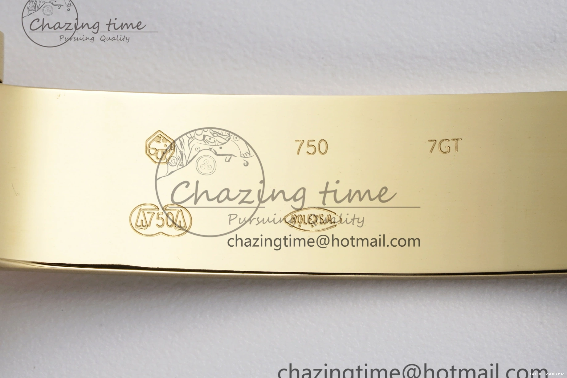 AAA Replica Watches 904L A2836 Green Gain Bracelet EasyMatch YG on V Roman 40 JDF DayDate Dial Markers Weight Steel 1822 President 0109